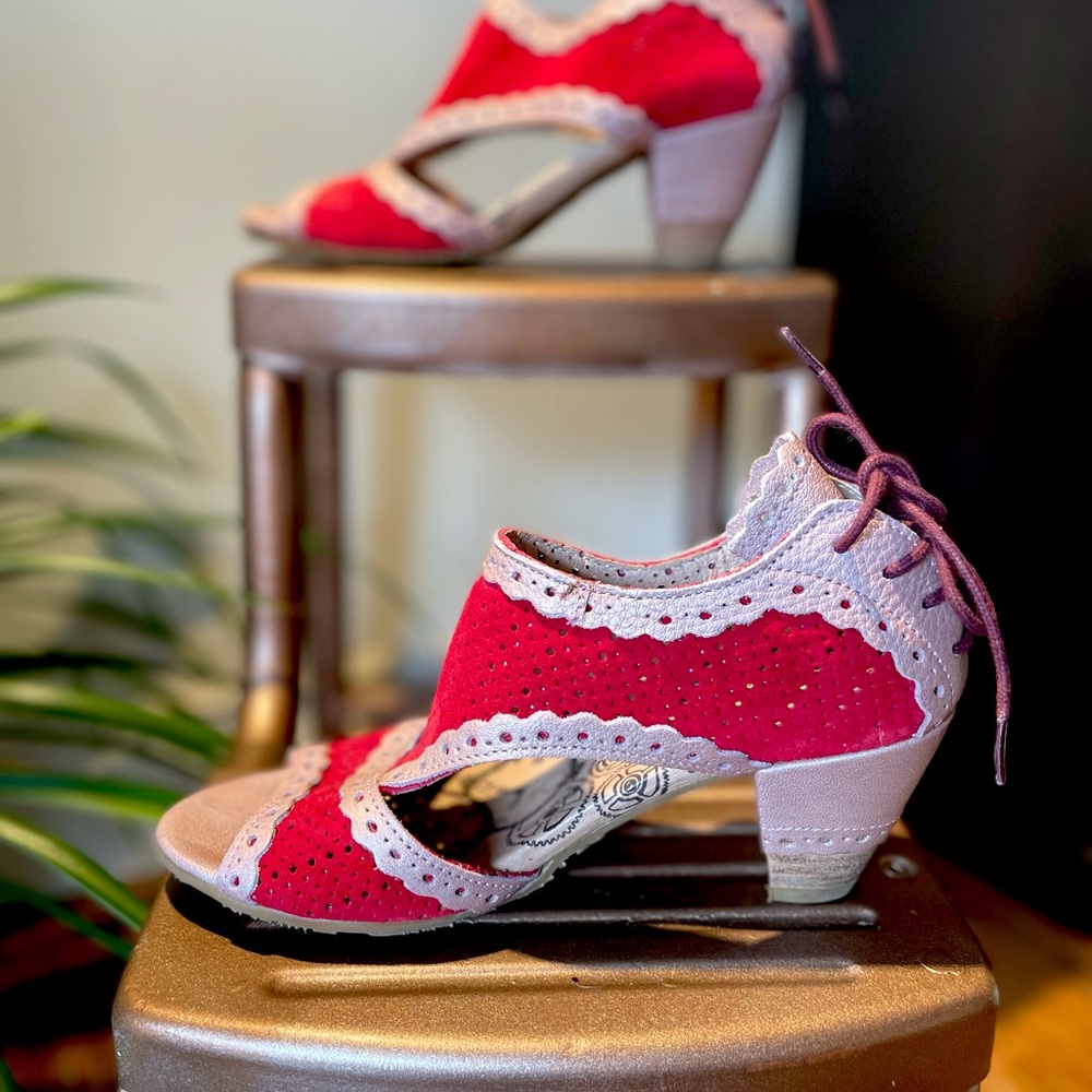 DKODE Red & Pink Heels